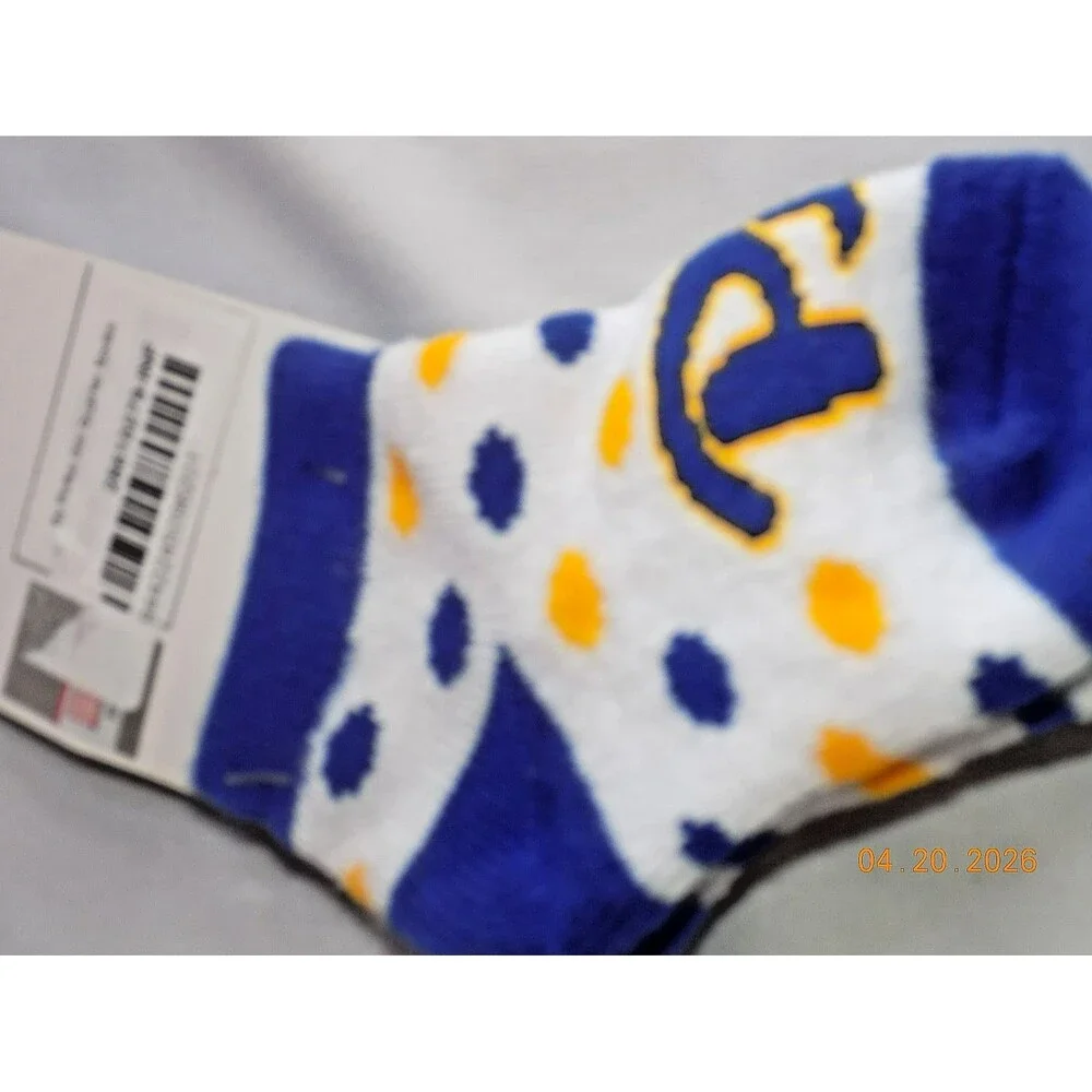 New Pitt Panthers baby infant socks